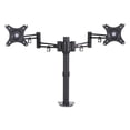 thumbnail image 1 of Alera AEMA2B Pole-Mounted Articulating Monitor Arm, Dual Monitor - Black, 1 of 1