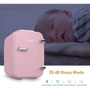 Caynel Portable Thermoelectric 4 Liter Mini Fridge, Pink