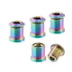 thumbnail image 1 of Soidarity Tornillo de aleación para bicicletas de 4 piezas, tornillos universales para fijación de bicicletas, tornillos de rueda de cadena, piezas de Ciclismo Tipo 16 Soidarity OD025072-16, 1 of 6