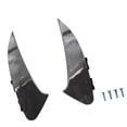 thumbnail image 3 of Alerón de parachoques trasero embellecedores de ventilación de aire para parachoques deportivo Clase CLA W118 / C118 4D Sedan 2020-2021 Patrón de fibra de carbono shamjiam Spoiler de parachoques trasero, 3 of 8