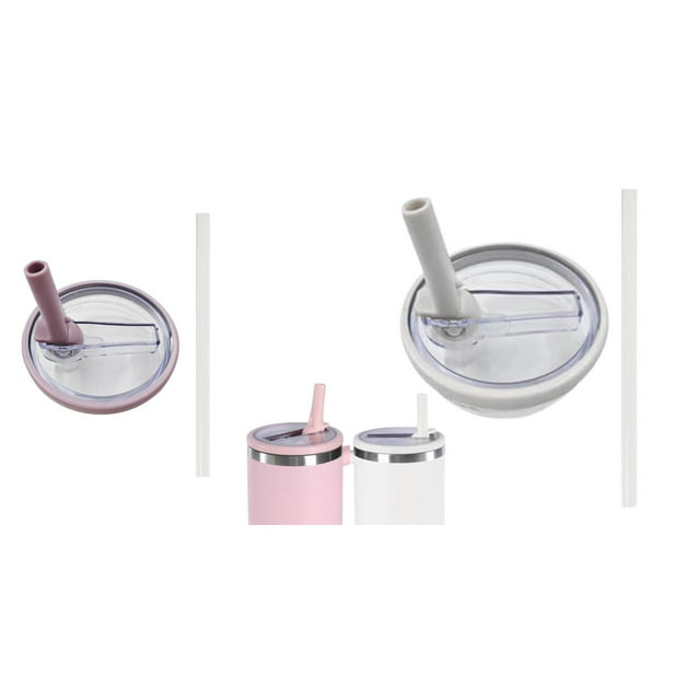 (Lot de 2) Rinsvye Couvercle de Tasse Pp Parapluies de Tasse Cocktail Couvercle Réutilisable Remplacement de Tasse d'Eau Couvercle de Tasse Remplacement de Couvercle Couvercles de Remplacement Transparents Couvercles de Remplacement / Couvercles de Remplacement de Tasse de Boisson Embouchure de Tasse pour 40