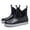 Black, variant on Mens Rain Boots PVC Waterproof Ankle Garden Boots Thick Soled Non-Slip Deck Boots for Outdoor Fishing