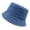 Navy, variant on Yuanlong Unisex Denim Bucket Hat Wide Brim All-Season Sun Hat Japanese Style Vintage Outdoor Activity Headwear