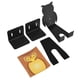 thumbnail image 4 of Estante Para Almacenamiento De Bicicletas, Estante Para Bicicletas De Pared Acero Al Carbono Instalación Simple Forma De Búho Para El Hogar Para Apartamento Para Garaje Cergrey Bike Wall Rack, 4 of 8