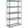 thumbnail image 2 of Global Industrial Extra Heavy Duty Shelving 48"W x 12"D x 84"H With 5 Shelves, No Deck, Gray, 2 of 3