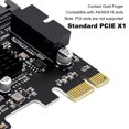 thumbnail image 4 of Tarjeta Expansión PCI Express USB 3.0 5 Gbps 19 Pines/20 Pines Panel Frontal (media Altura), 4 of 9