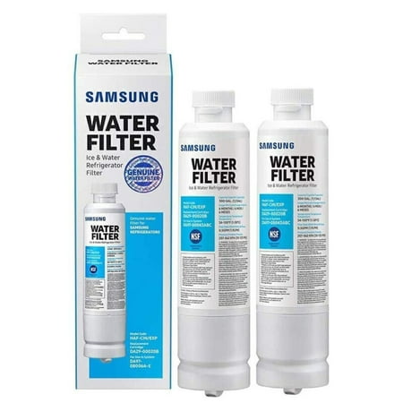 DA29-00020B HAF-CIN/EXP Refrigerator Water Filter Fit for Samsung DA2900020B DA29-00020A DA2900020A FEAT4 Samsung DA29-00020B Pack of 2