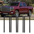 thumbnail image 3 of Square U Bolts, Heavy Duty Sturdy Black 10in Rear Axle U Bolt Anti Shaking  for Car, 3 of 7