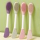 thumbnail image 5 of GOOHOCHY Aplicadores de mascarilla de silicona, cepillo aplicador de mascarilla Facial de doble extremo, herramienta de belleza, 3 uds., 5 of 7