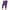 Purple, variant on AherBiu Capri Leggings for Women Elastic High Waisted Yoga Capris Slim Fitted Stretch Summer Basic Bottoms Pants 3/4 Length