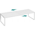 thumbnail image 1 of Especiero, Extensible, Organizador de Cocina, Estante de Cocina, Organizador de Armario, Metal, Encimera, Blanco Mate, 1 of 14