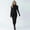 Black, variant on Jumpsuits For Women Long Sleeve Romper Full Body Suit Women Workout Jumpsuits For Women Unitard For Women Custom Women'S Short Sleeved Round Neck Jumpsuit Fitted Jumpsuits For Women
