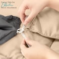 thumbnail image 3 of Utopia Bedding Comforter Duvet Insert, Quilted Comforter with Corner Tabs, Box Stitched Down Alternative Comforters Twin Size Beige, 3 of 7