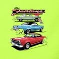 thumbnail image 3 of Wild Bobby Ford Fairlane GT 427 Red Blue Green Classic Vintage Car Lover Men Tee, 3 of 5
