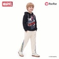 thumbnail image 3 of Disney Marvel Spider-Man Boys Cotton Hooded Sweatshirt Toddler Pullover Hoodie Kids Black Top Halloween Gift Sizes 2-9Y, 3 of 7