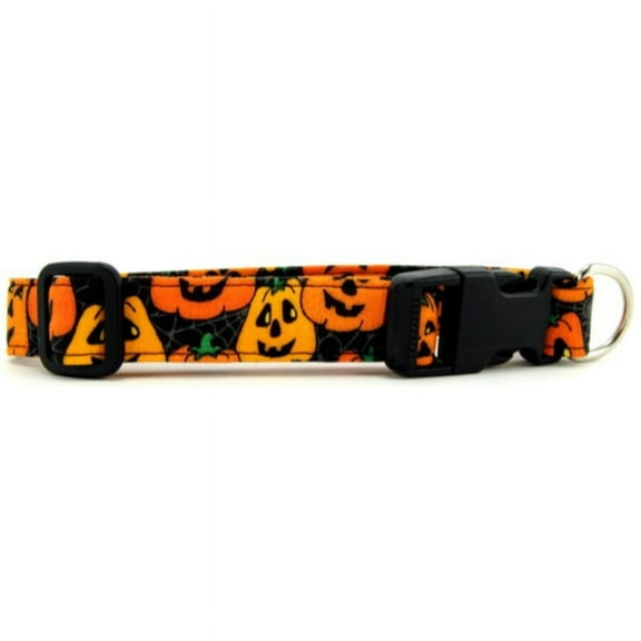 Happy Pumpkins Dog Collar - Size - Large