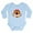 Sky Blue, variant on CafePress - Lil' Turkey Long Sleeve Infant Bodysuit - Long Sleeve Cotton Baby Bodysuit