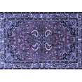 thumbnail image 1 of Ahgly Company Indoor Rectangle Persian Blue Traditional Area Rugs, 7' x 9', 1 of 4