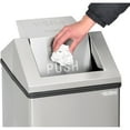 thumbnail image 7 of Global Industrial 24 Gallon Stainless Steel Swing Top Receptacle, 7 of 7