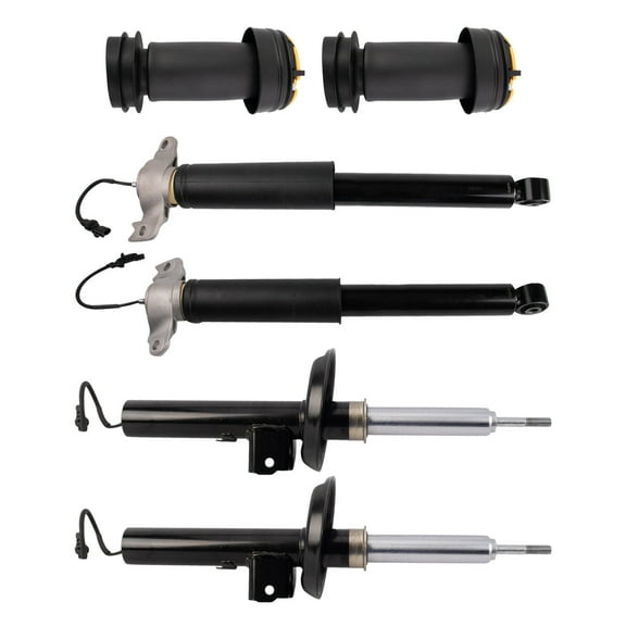 TRQ Air Suspension Springs Shocks Struts Kit Fits 2013-2019 Cadillac PAA36530