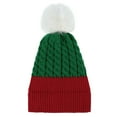 thumbnail image 6 of American Trends Baby Beanie Double Pom Pom Hat Kid Toddler Beanies Knit Baby Girl Winter Hat Caps for Baby Boys Girls 1 Pack Red Green, 6 of 6