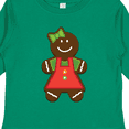 thumbnail image 4 of Inktastic Gingerbread Girl Christmas Boys or Girls Long Sleeve Toddler T-Shirt, 4 of 5