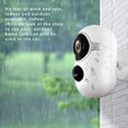 thumbnail image 3 of Sidaley Cámara de vigilancia de 1080P, cámara IP alimentada para exteriores, adaptador de seguridad de Audio de de alta definición, Cámaras de vídeo, 3 of 6