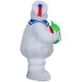 thumbnail image 3 of Gemmy Airblown Inflatable Stay Puft w/Pumpkin Ghostbusters, 3.5 ft Tall, Multicolored, 3 of 5