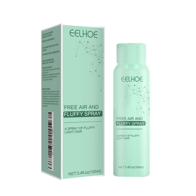 No-shampoo hair dryer with airy volume, oil-controlling and refreshing.