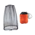 thumbnail image 3 of koolsoo Filet Facial en Maille avec Sac de Transport Filet de Protection de Tête pour Escalade Randonnée Pêche Noir G, 3 of 9