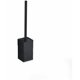 thumbnail image 1 of Stainless Steel 304 Square Wall-Mounted Toilet Brush Holder with 1 Brush Head, Black, 1 of 5