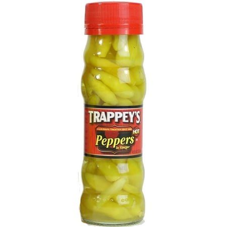 Eden Hot Pepper - Trappey's Peppers, in Vinegar (Hot Tabasco Peppers), 4.5 Oz.