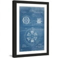 thumbnail image 2 of "AC Motor 1896 Blueprint" Framed Painting Print, 2 of 4