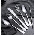 thumbnail image 3 of Silverware Set 20 + 4 Pieces, Stainless Steel Flatware Set, 3 of 7