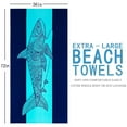 thumbnail image 5 of 4 Pack Oversized Beach Towel Set - 72"x36" Extra Large Big Microfiber Beach Towel Blanket Clearance , Sand Free Quick Dry Super Absorbent Soft Travel Swim Towels Gift for Women Men Adults, 5 of 6
