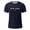 Navy, variant on Afdoent Mens T-Shirt Male Casual Short Sleeve T Shirt With Letter Print And City Theme For Daily Wear And Outings Comfortable Fit Comfort Tee Shirts