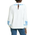 thumbnail image 2 of Elie Tahari womens  Olivia Lace Top, m, White, 2 of 3
