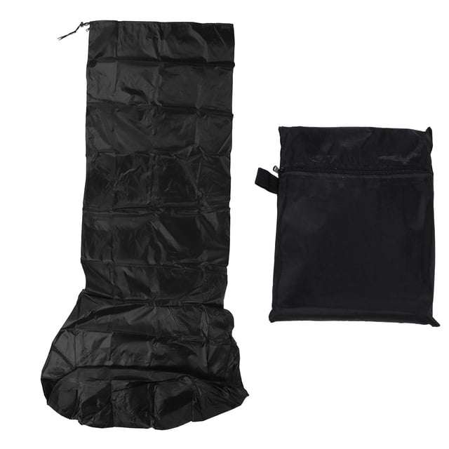 Cubierta impermeable para calentador de patio al aire libre, cubierta de calentador para exteriores de tela Oxford 210D con cremallera mediana