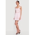 thumbnail image 2 of Women's Lace Trim Button Front Mini Dress, 2 of 3