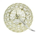 thumbnail image 2 of Lampe de table Elegant Designs à paillettes boule de cristal de 10 pouces, 2 of 8