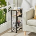 thumbnail image 3 of Narrow End Table with Magazine Holder - Small Space Solution, 3 of 8