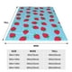 thumbnail image 3 of Fotbe Strawberries Manta de Franela Acolchonada con Estampado, Súper Suave y Esponjosa, Extra Grande para Sofá, Cama, Uso Todo el Año-40"x30", 3 of 7