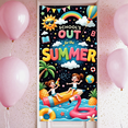 thumbnail image 6 of Decorative Design School's Out Summer Banner Colorful Theme Vacation Banner Kids Party for Summer Celebration Outdoor Activity Holiday Fun, 6 of 8