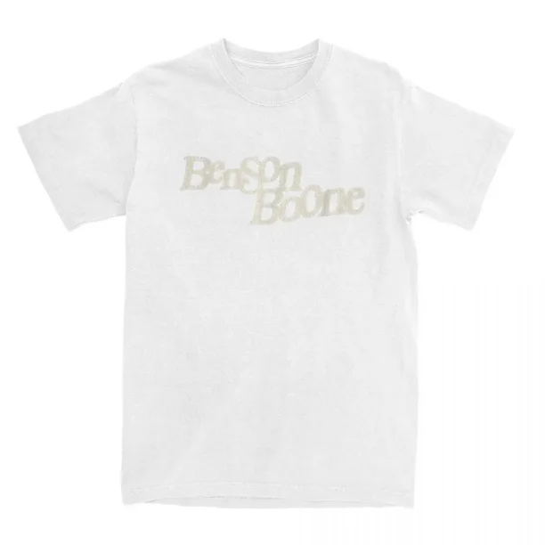Camiseta de verano Benson e Al, 100% algodón, estilo Harajuku, manga corta, para hombre
