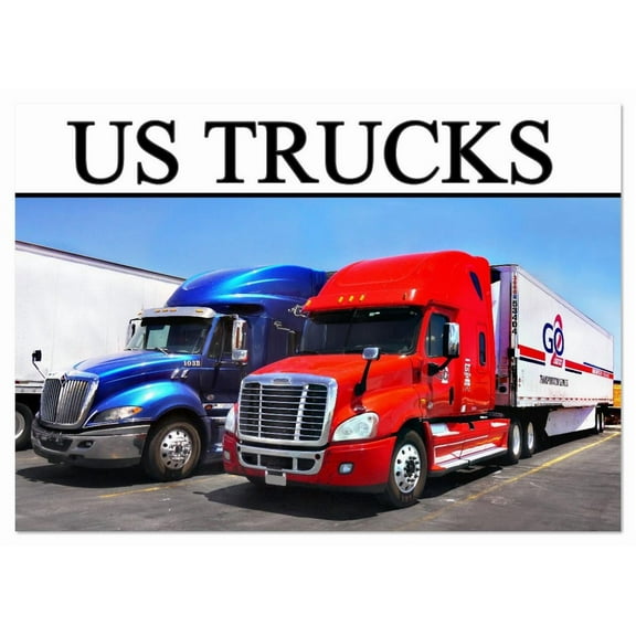 US Trucks - Kings of the Road (Monthly Wall Calendar 2026 16.5 x 23.4 (open)), CALVENDO 14 Month Calendar