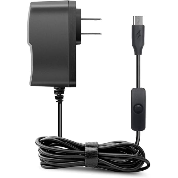 xixishop 5V 2.5A Raspberry Pi 3 Pi3 B+ Power Supply Adapter AC with Power On/Off Switch (3.3ft Cord)