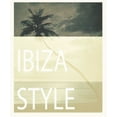 thumbnail image 2 of Waltz, Anne 15x17 Black Ornate Wood Framed with Double Matting Museum Art Print Titled - Ibiza palm style, 2 of 4