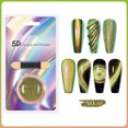 thumbnail image 2 of XWSHYW Polvo de Uñas Espejo de Alta Densidad Pintado Enlatado con Bordes En Forma de Gancho y Uñas Súper Brillantes de 0,5 G, 2 of 2