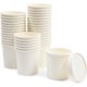thumbnail image 1 of Paquete de 36 recipientes desechables para sopa de 16 oz con tapa, vasos para llevar para comida caliente o fría, para guardar helado, color blanco, 1 of 7