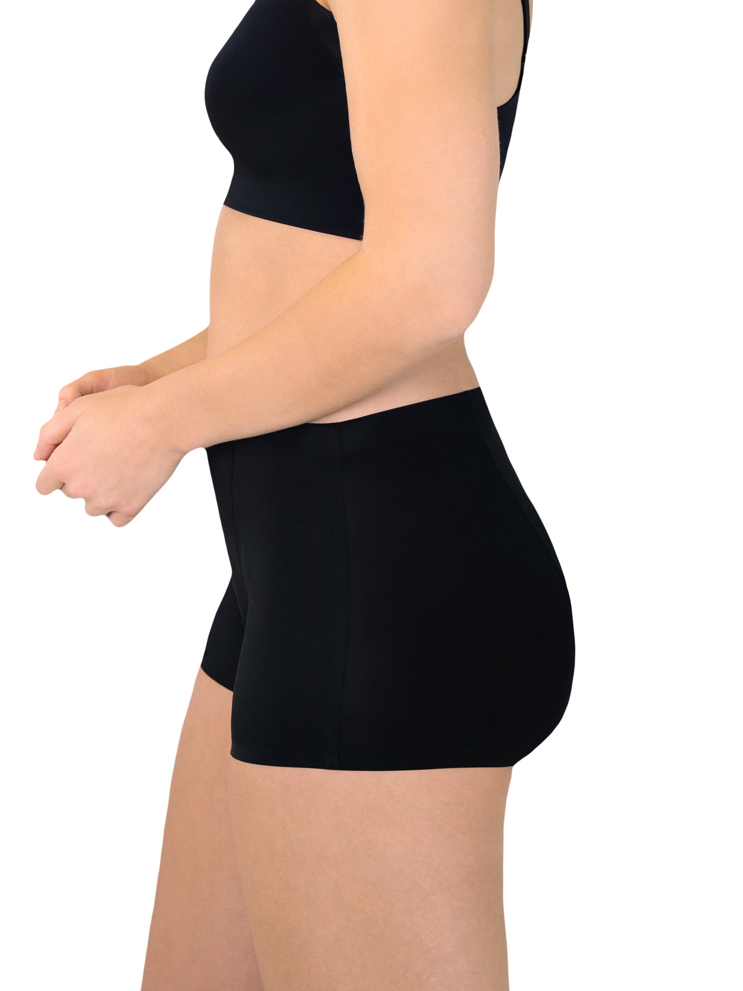 No Boundaries Overnight Short Super Absorbency Leakproof Period Underwear, XS - XXL